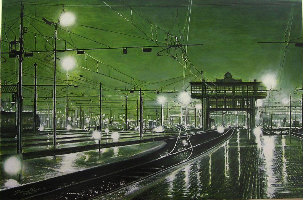 Pioggia alla Stazione