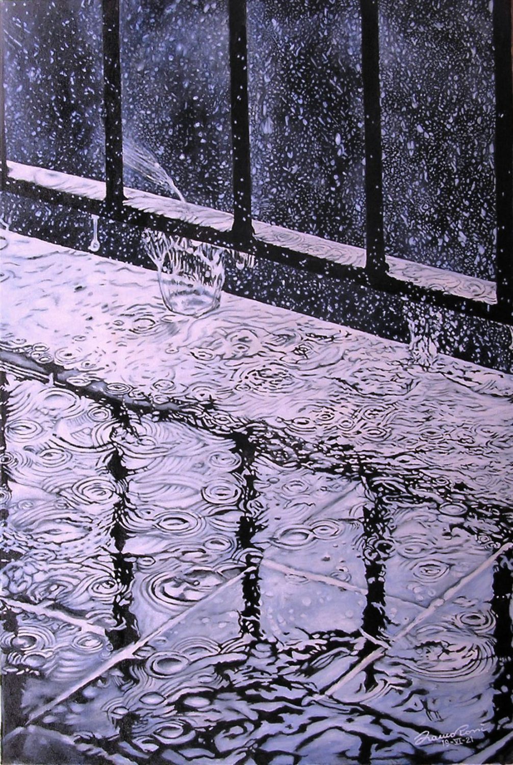 "Ascolta. Piove..."