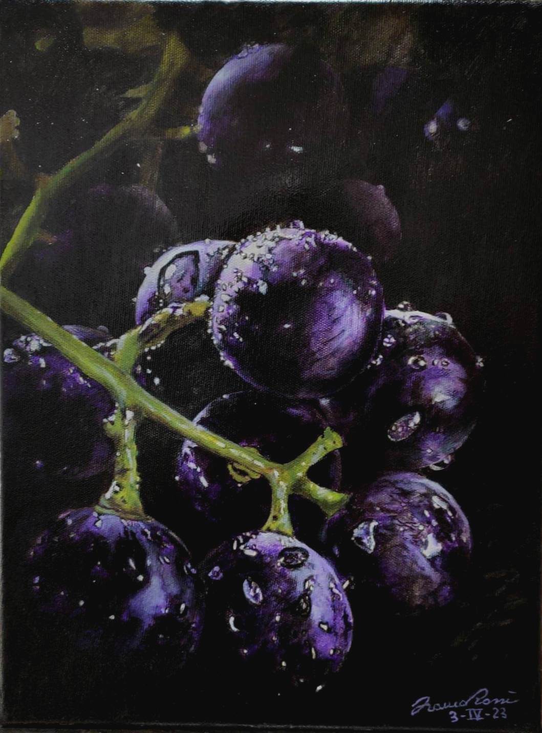 "IL BUIO E L'UVA NERA"